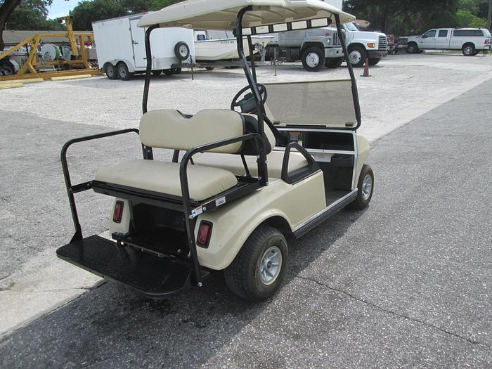 Used 2011 Club Car Gas Golf Cart With Fold Down Rear Seat Or 4 Seater