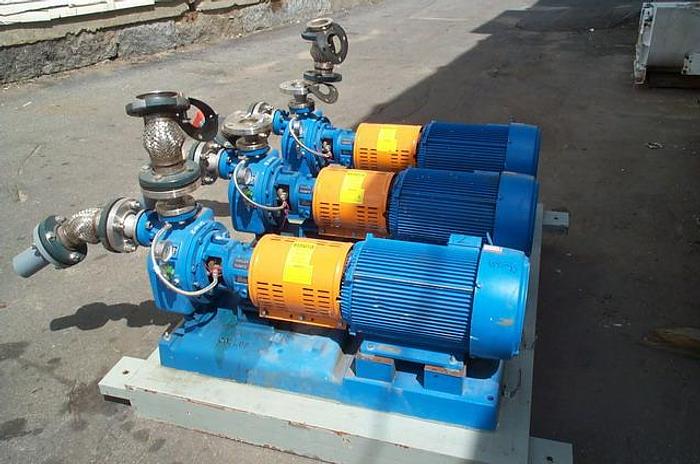 Used Self Priming Process Pump, 1.5x1.5x8, 7.57" Dia. Impeller #18032