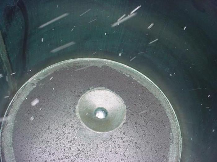 Used 125 GALLON PORTABLE MIX TANK – C/S – 37 in. DIA. X 34 in