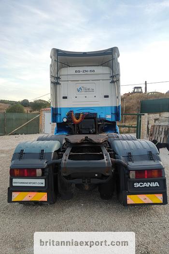 Used 2007 SCANIA R420 6X2 lift steer axle 50 ton tractor unit