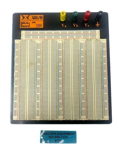 Used Wish 208 Wish Board Solderless Breadboard (8701)W