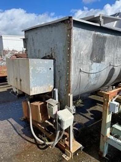 Used 100 Cu. Ft. Stainless Steel Paddle Blender/Mixer