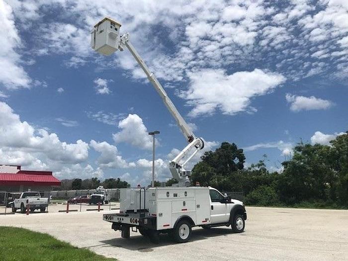 Used Altec AT37G Articulating Telescopic Bucket Boom on A 2015 Ford F550 4x4 Truck - C59047