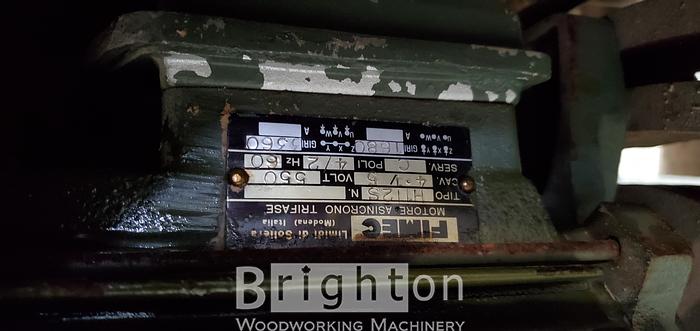 Used Steton Stema, Used Shaper, c/w Sliding table (feeder not included) #BM2053