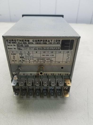 Used EUROTHERM CONTROLS 983/ZCP-SCT J/O•999F/P10/DVT/115V/X/A/DL