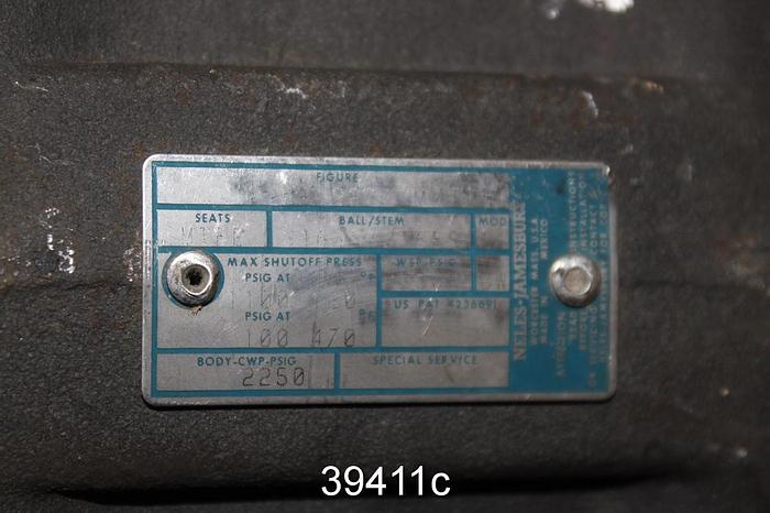 Unused Neles Jamesbury 2" Series 4000 Manual Ball Valve, 2 4A 2236 MT 1 #39411