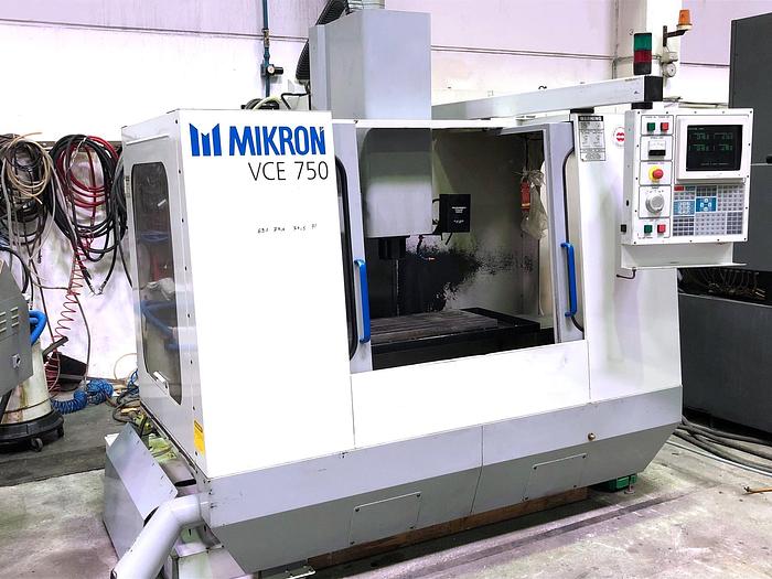 Used 1998 Bearbeitungszentrum MIKRON HAAS VCE 750