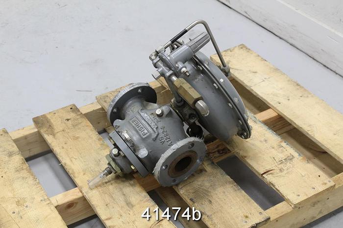 Used Fisher 2" Steam Valve, With 1098-EGR Actuator #41474