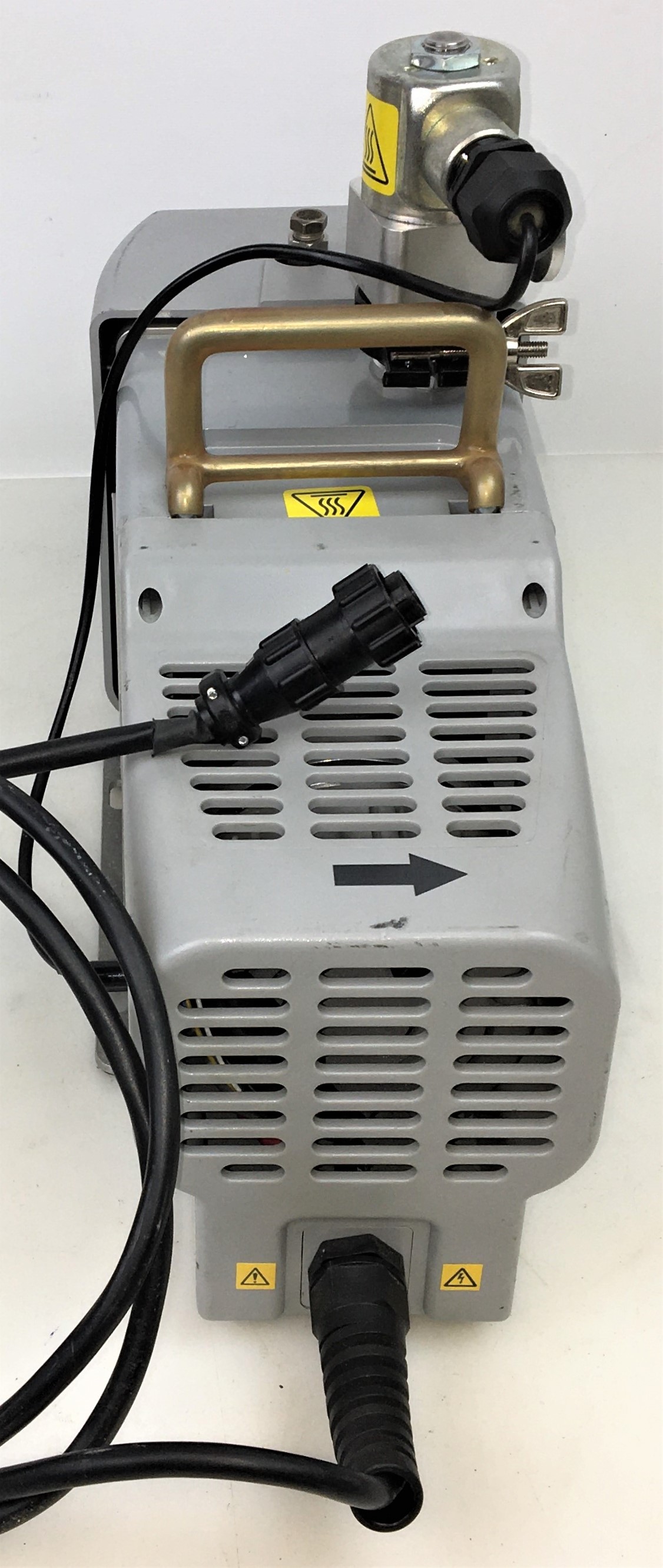 Used Agilent IDP-3 Dry Scroll Vacuum Pump with Intake Valve and Power Supply - 2.1 CFM