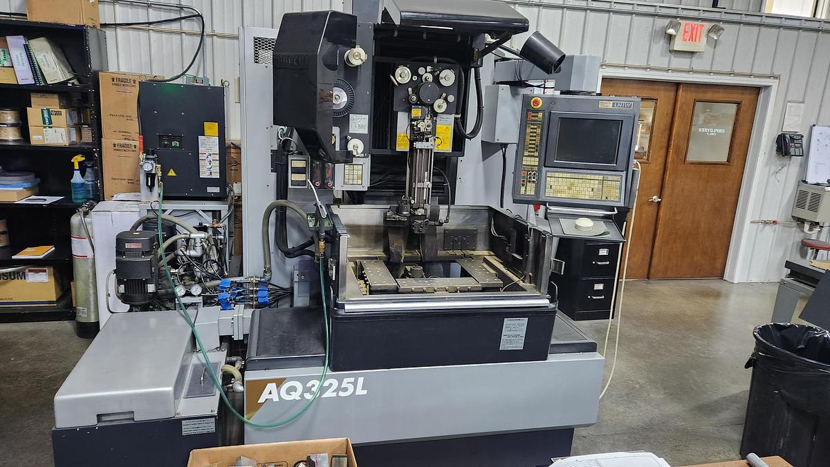 Used 2002 Sodick AQ325L/LN1W Submersible Wire EDM