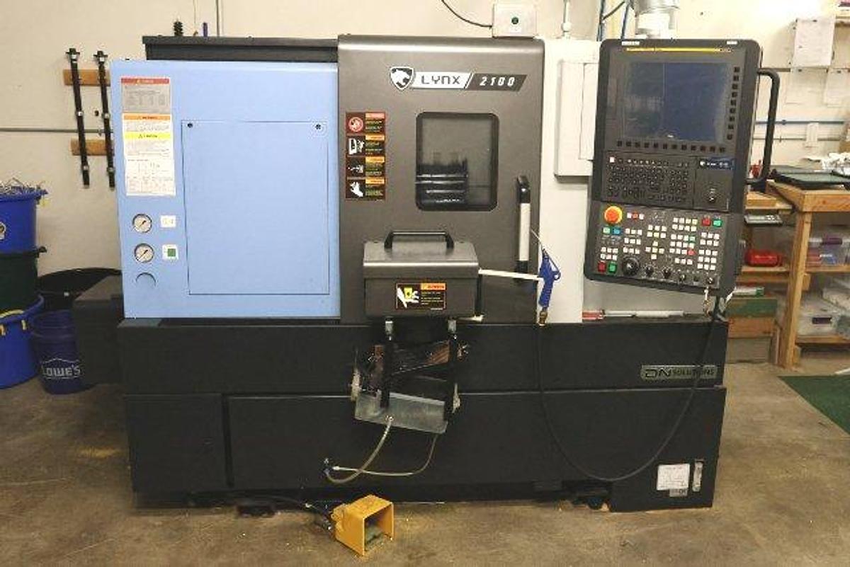 Used 2023 Doosan Lynx 2100A 2 Axis Lathe