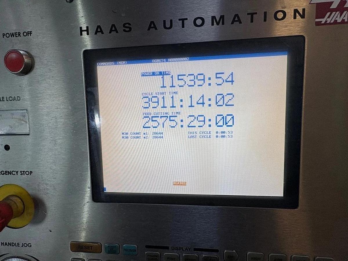 Used 2011 Haas EC500 Horizontal Machining Center