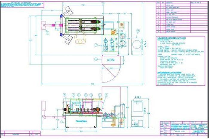 Used 2007 Techni Drill BTA Ejector Gun Drill