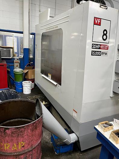 Used Haas VF-8D/40 Vertical Machining Center