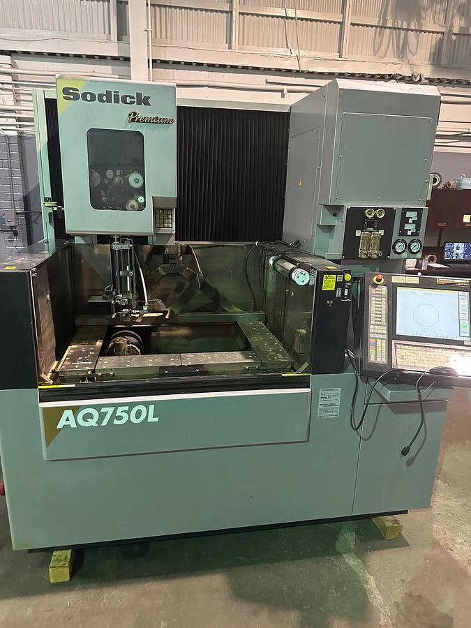 Used 2005 Sodick AQ750L/LQ33W Wire EDM