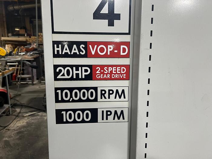 Used 2005 Haas VF4B