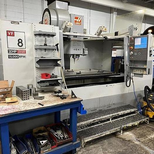 Used HAAS VF-8D/40 VMC