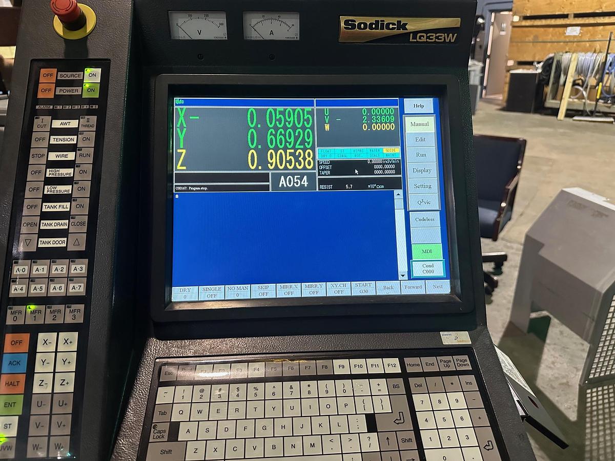 Used 2005 Sodick AQ537L/LQ33W