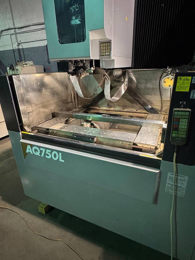 Used 2005 Sodick AQ750L/LQ33W Wire EDM