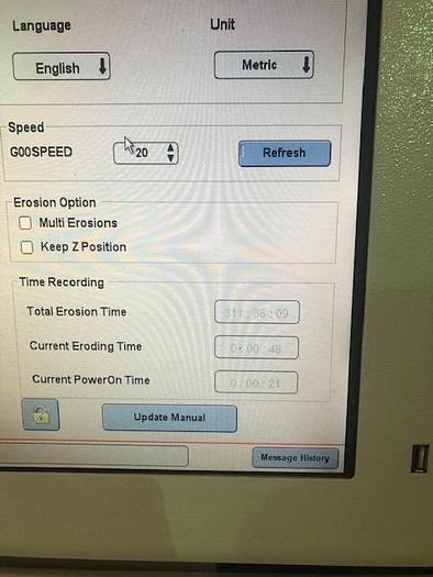 Used AgieCharmilles Cut20P Wire EDM
