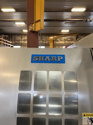 Used Sharp 2280NC Flat Bed CNC Lathe