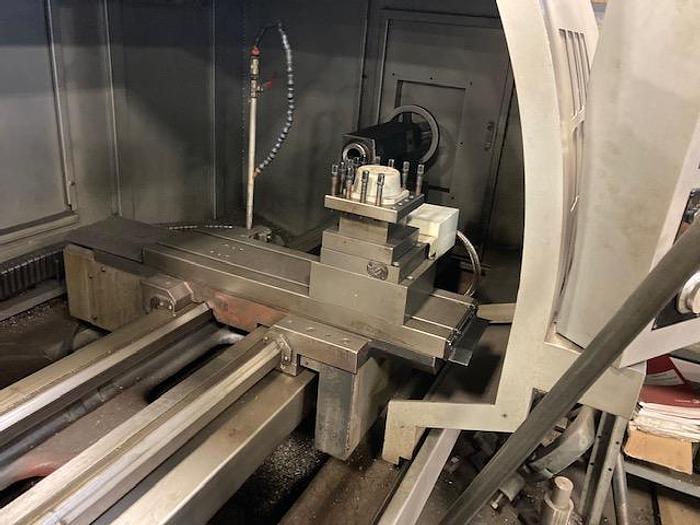 Used Sharp 2280NC Flat Bed CNC Lathe