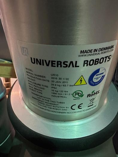 Used Universal Robotics UR10 (CB31UR10)