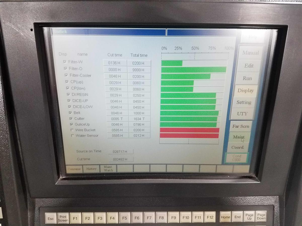 Used Sodick AQ750L/LN1W