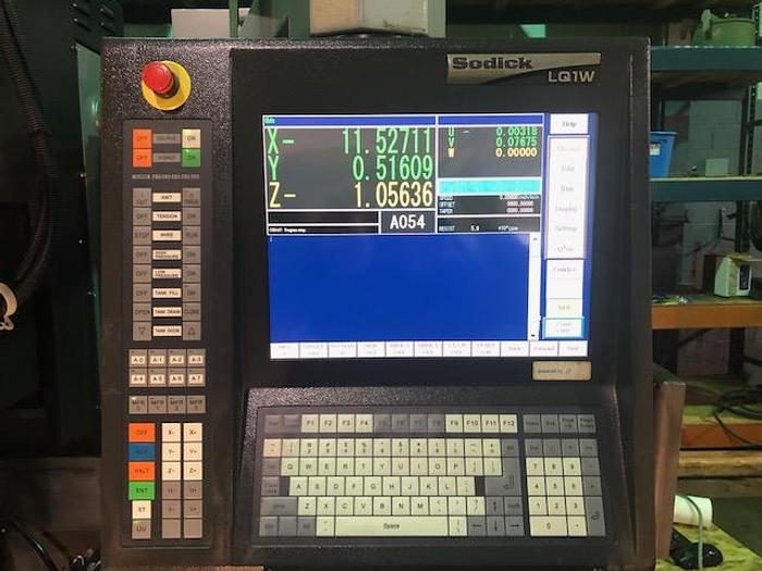 Used 2004 Sodick AQ325L/LQ1W Wire EDM