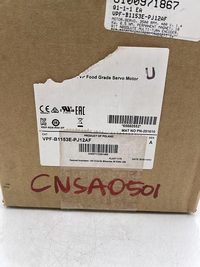 Allen-Bradley VPF-B1153E PJ12AF Ser A