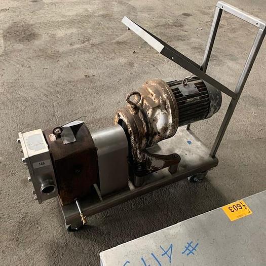 Used APV 5 Hp 2.5" x 2.5" Positive Displacement Pump  R4R