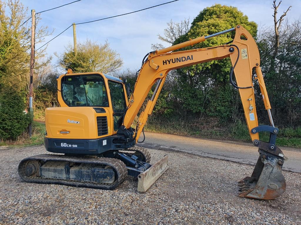 Used Hyundai Robex 60CR-9A Excavator