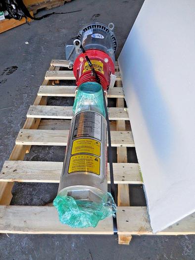 Used Tonkaflo/ GE Osmonics SS12503D, 1121046 Nominal Pump & Con't Duty Motor #1