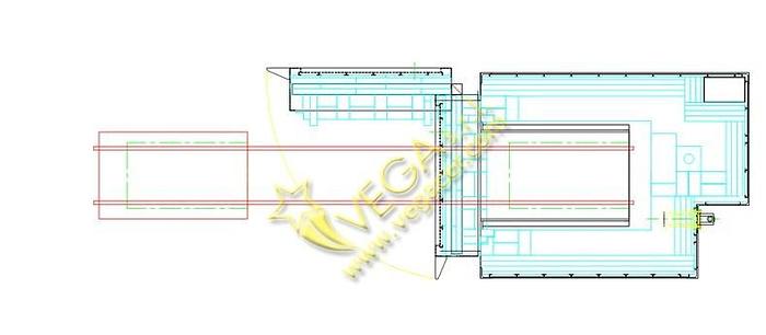 Used Gas turbo kiln  FICOLA for High Temperature