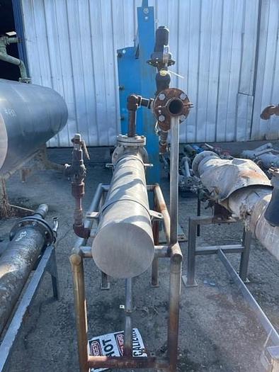 Used Enerquip Stainless Steel Tube & Shell Heat Exchanger