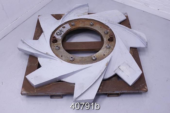 Refurbished Black Clawson 8 Vane Vokes Rotor #40791