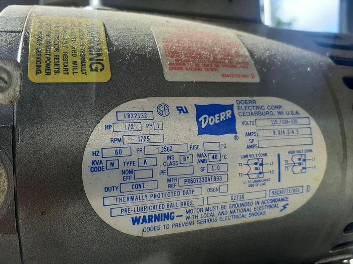 Used Filler, Vacuum, 3-Head, S/st, Inline, 3 Ounces #S744552