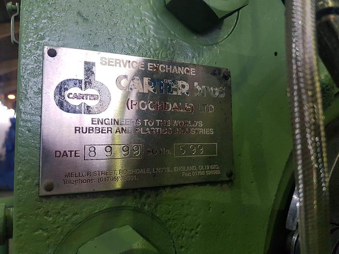 Used 1999 Carter model MK3 Plus banbury internal mixer