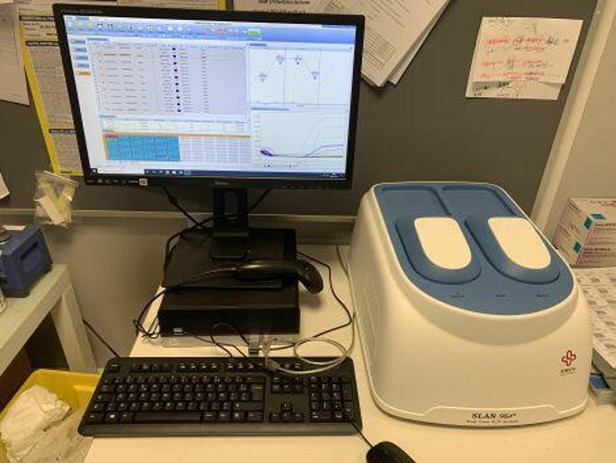 Usado Sistema de PCR en tiempo real SANSURE Slan 96P
