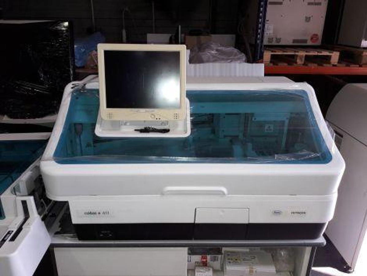Usado ROCHE DIAGNOSTICS COBAS E411 RACK