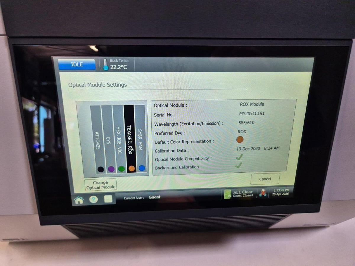 D'occasion AGILENT Aria Dx Real time PCR System