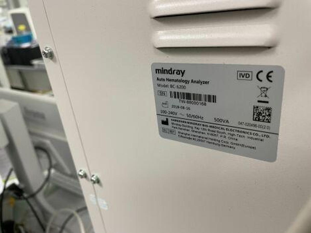 Usado Analizador de hematología MINDRAY BC-6200