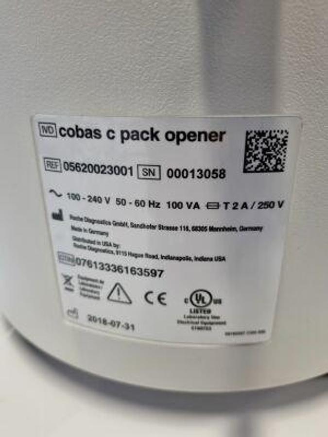 Gebraucht ROCHE Cobas c Packöffner Openerset-Reagenzienkits
