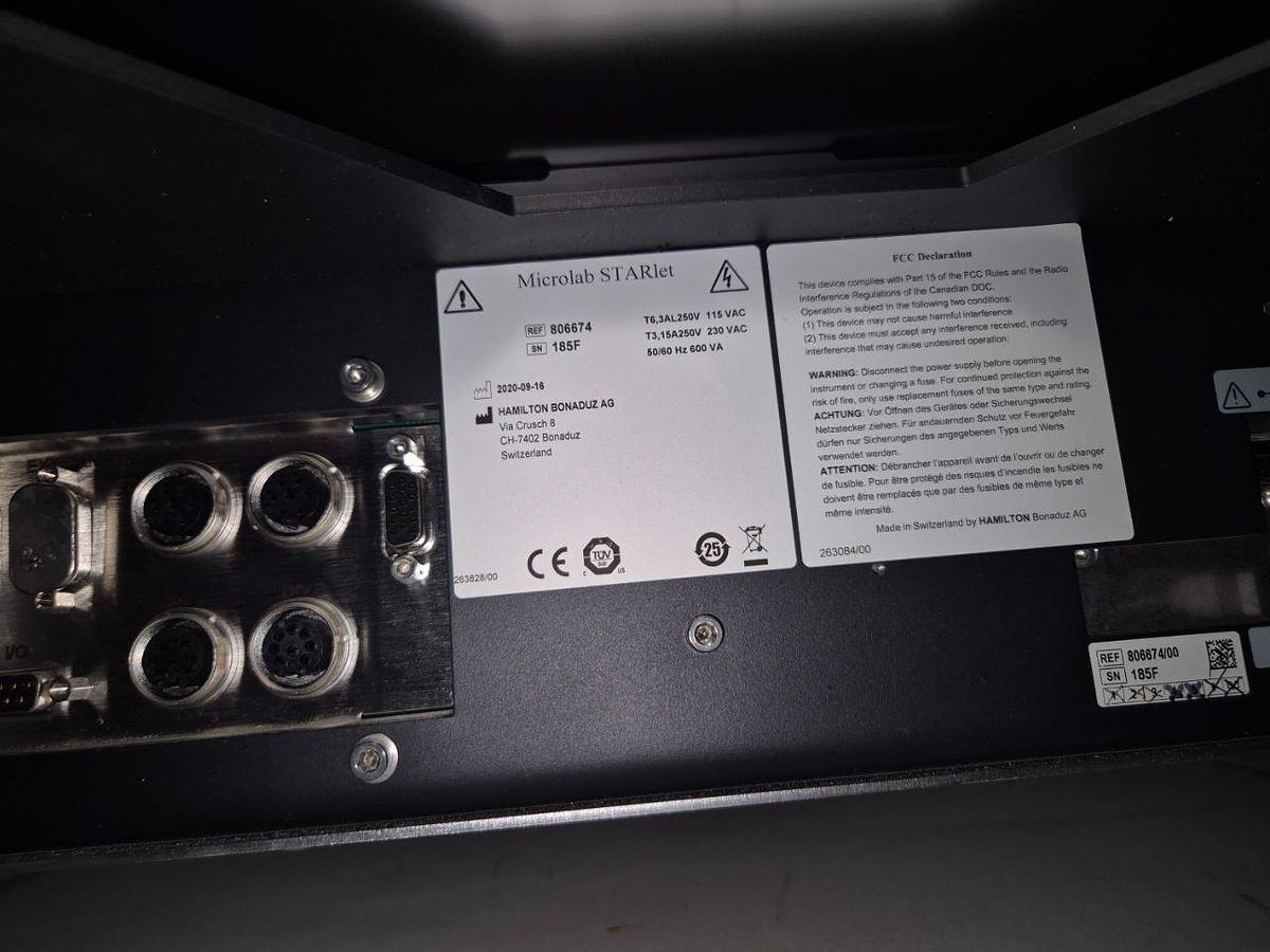 Gebraucht HAMILTON MICROLAB STARlet Flüssigkeitsführung