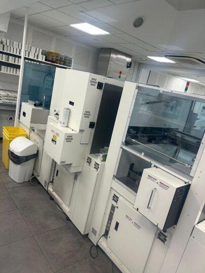Gebraucht ROCHE DIAGNOSTICS Cobas P 512 + P 471 Pre-Analysesystem