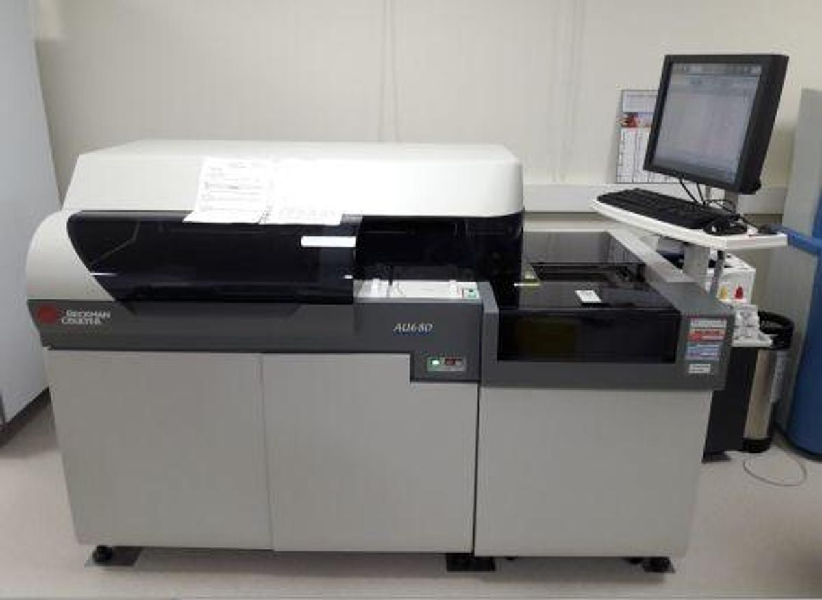 D'occasion A Vendre BECKMAN COULTER OLYMPUS AU-680 Chemistry Analyzer