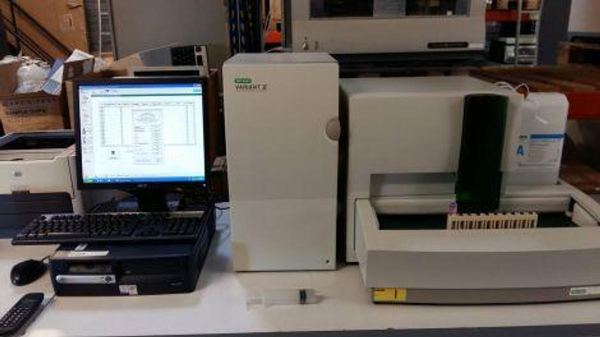 Gebraucht BIO-RAD Variant 2 upgraded Turbo Chemistry Analyzer