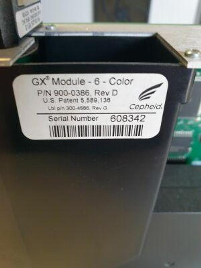 Usado CEPHEID Genexpert modulo 6 colores PN 900-0386