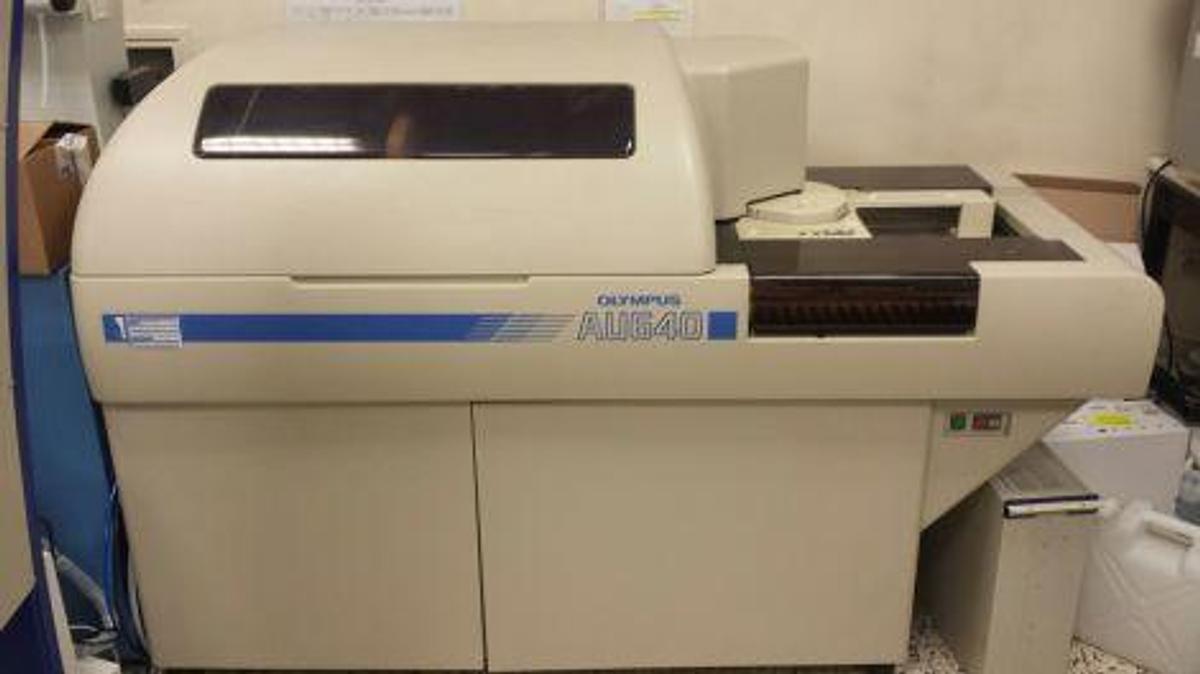 Gebraucht BECKMAN COULTER OLYMPUS AU-640 Chemistry Analyzer