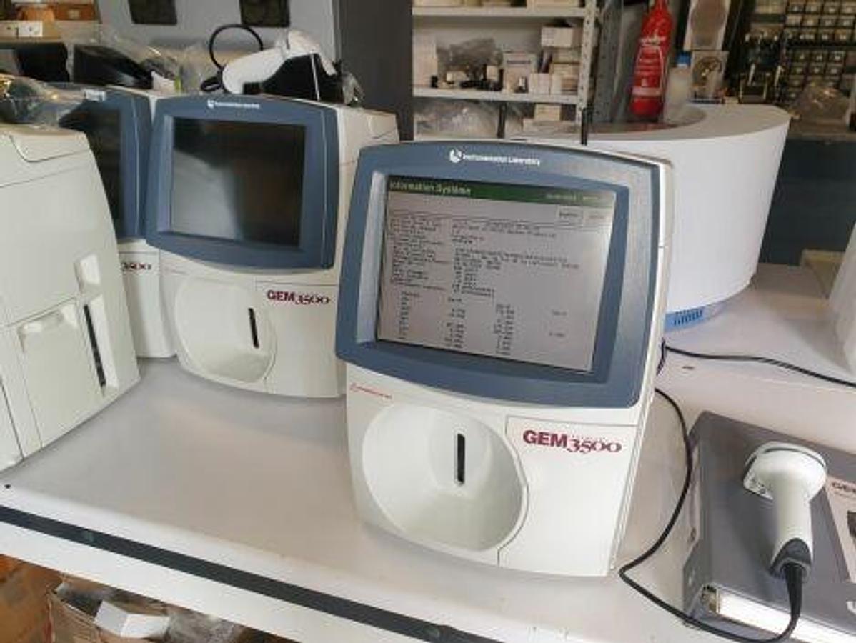 Usado ANALÍTICA DE INSTRUMENTACIÓN WERFEN GEM PREMIER 3500 Analizador de gases sanguíneos